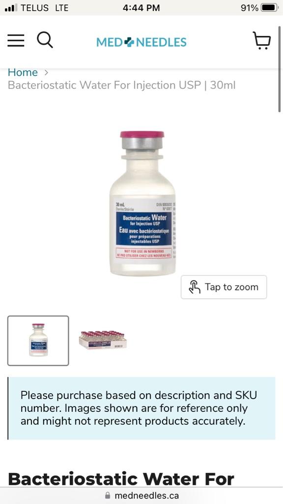 Having trouble finding bac water? | Canadian Brawn Forums